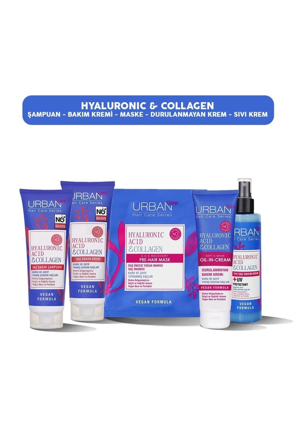 Hyaluronic & Collagen Serisi 5’li Set