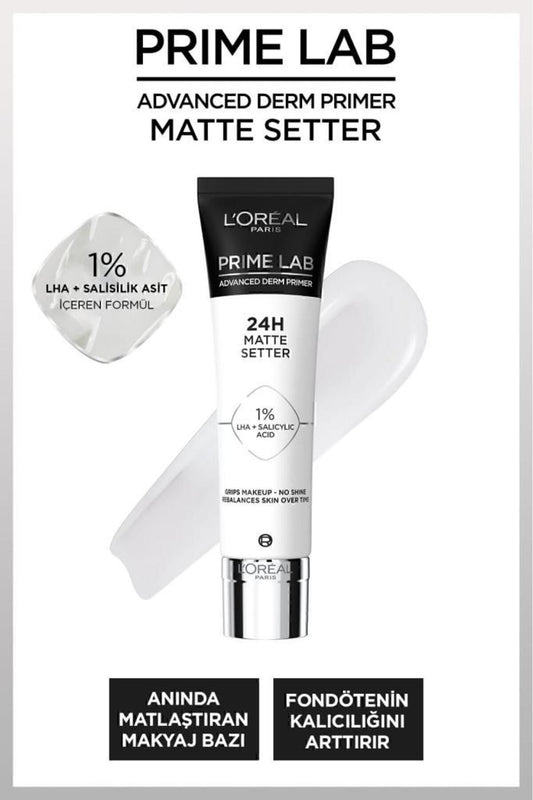 L'Oréal Paris Prime Lab Matte Setter Matlaştırıcı Salisilik Asit İçeren Primer