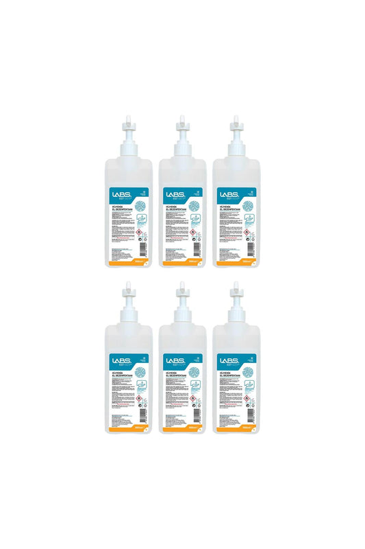 Labs Dezenfektan Sprey Başlık 1 Lt x 6 Adet