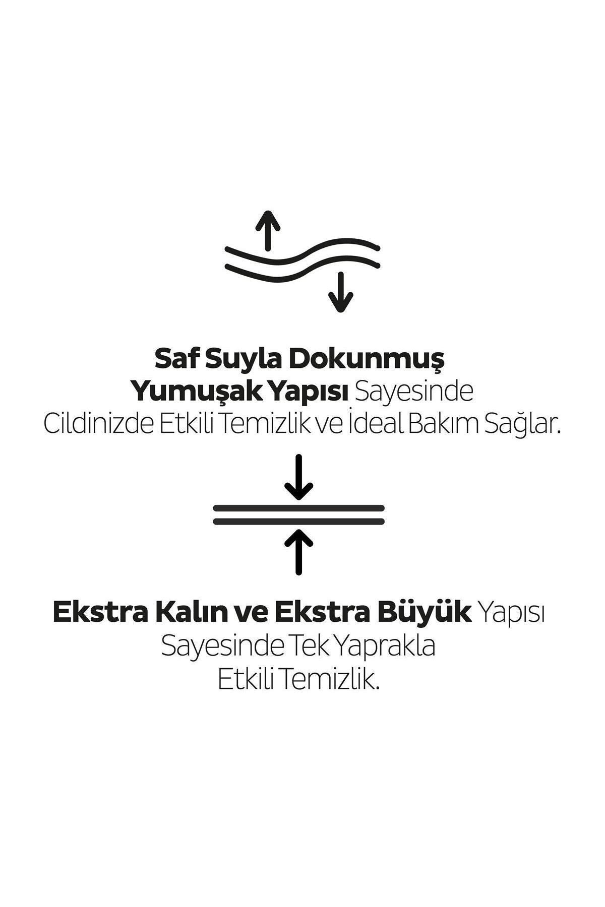 Xl Beyaz Sabun Kokulu Bebek Vücut Temizleme Havlusu 12X50 (600 Yaprak)