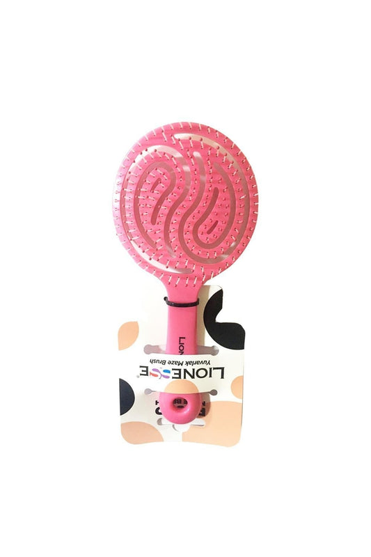 Lionesse Saç Fırçası Yuvarlak Pembe