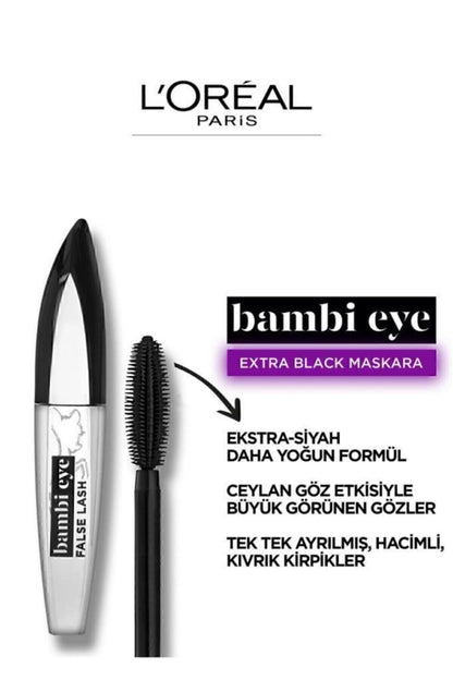 Bambi Eye Extra Black Ceylan Göz Etkili Maskara Ekstra Siyah 30178564