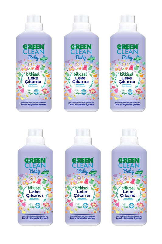 Baby Bitkisel Leke Çıkarıcı 1000 Ml 6'lı