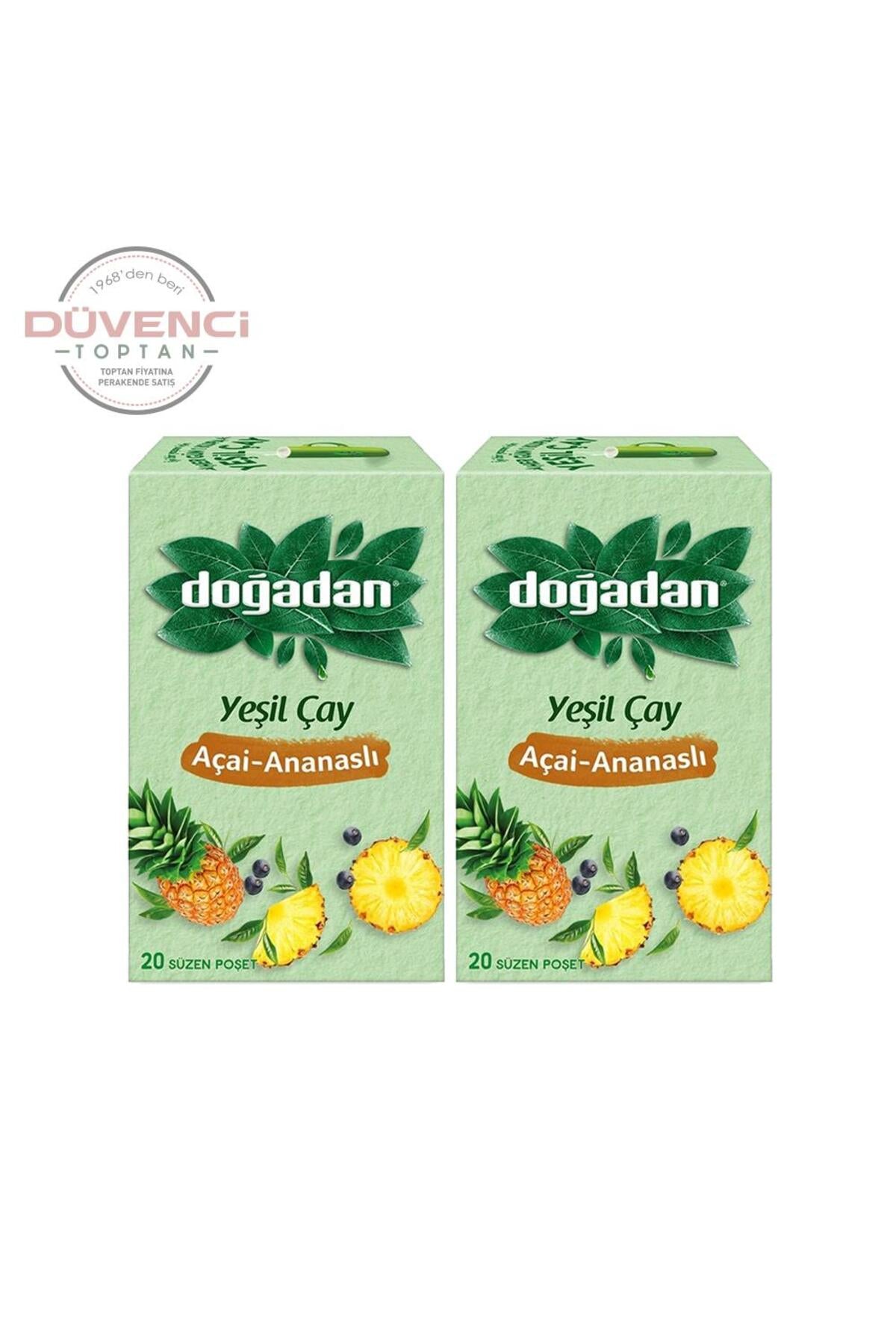 Yeşil Çay Açai Ananaslı Bardak Poşey Çay x 2 Adet