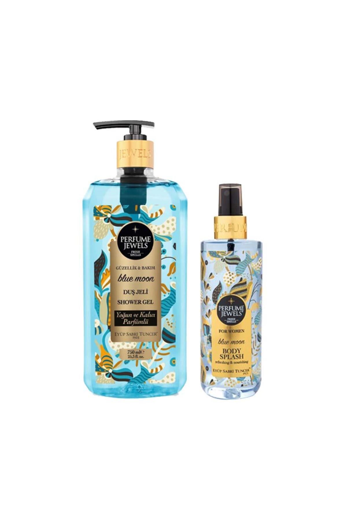 Blue Moon Duş Jeli 750 Ml, Vücut Spreyi 250 Ml, El Kremi 50 ml
