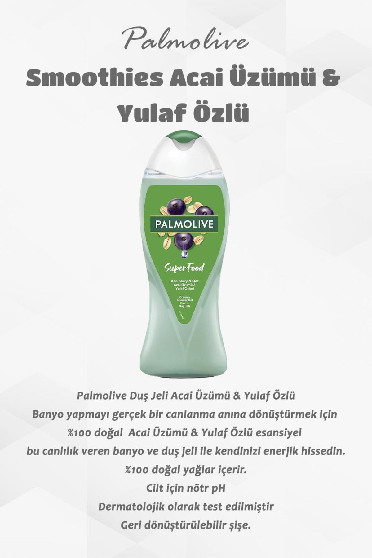 16 Al 14 Öde Duş Jeli Superfood Acai Üzümü & Yulaf 500 ml ve Rosie