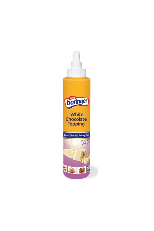 Beyaz Çikolatalı Topping Sos 750 gr Kent