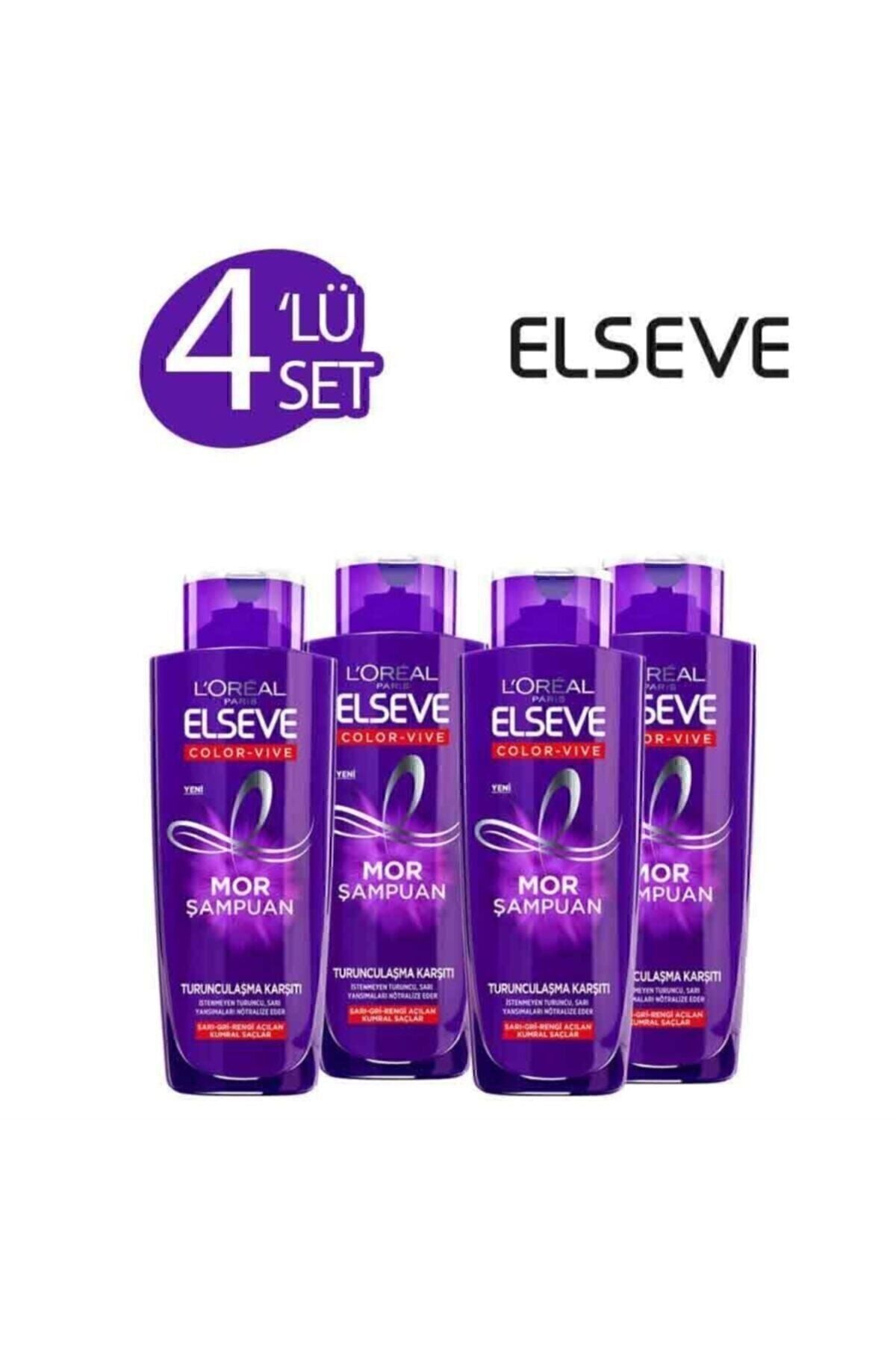 4'lü Turunculaşma Karşıtı Mor Şampuan 200 Ml Seti