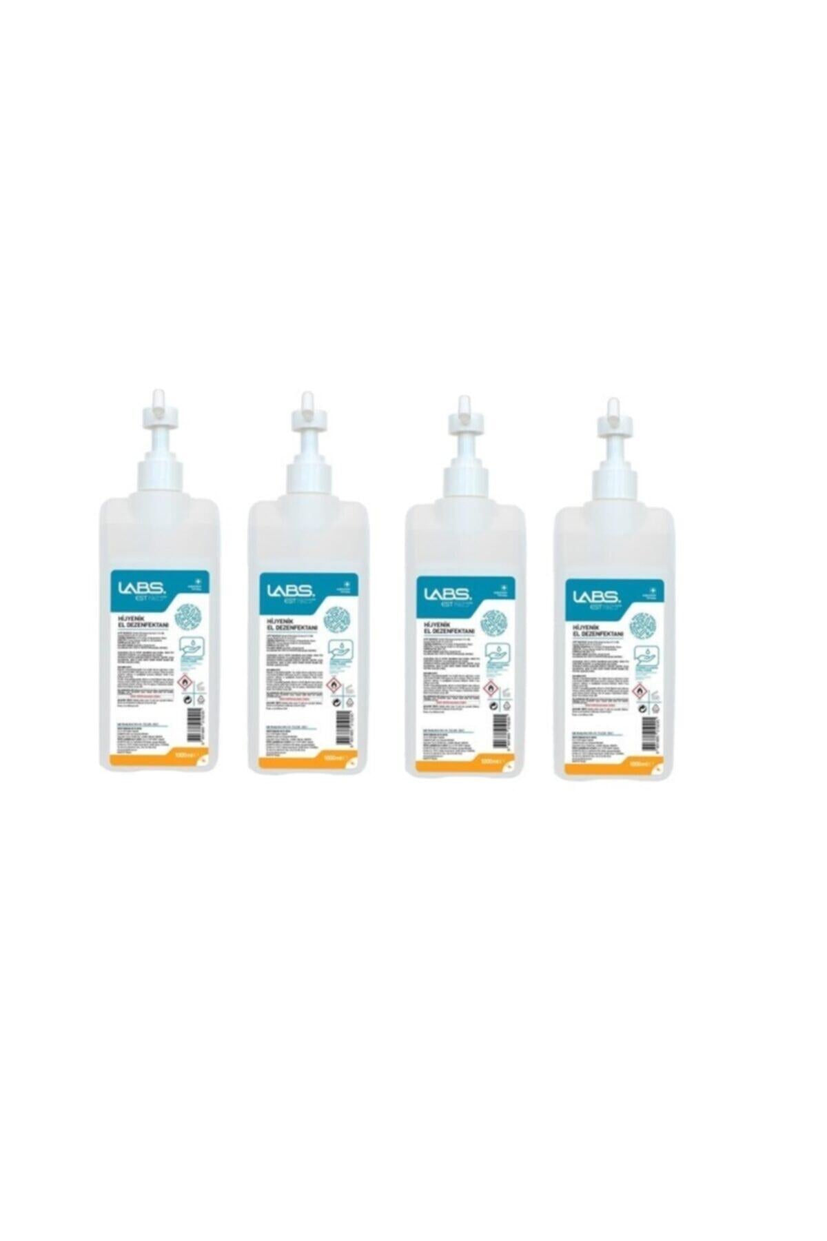 Labs Dezenfektan Sprey Başlık 1 Lt x 4 Adet