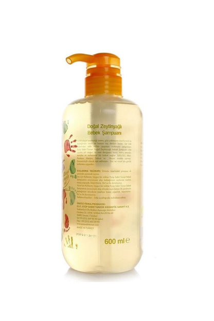 Zeytinyağlı Bebek Şampuanı 600 ml ve Bebek Kolonyası 190 ml