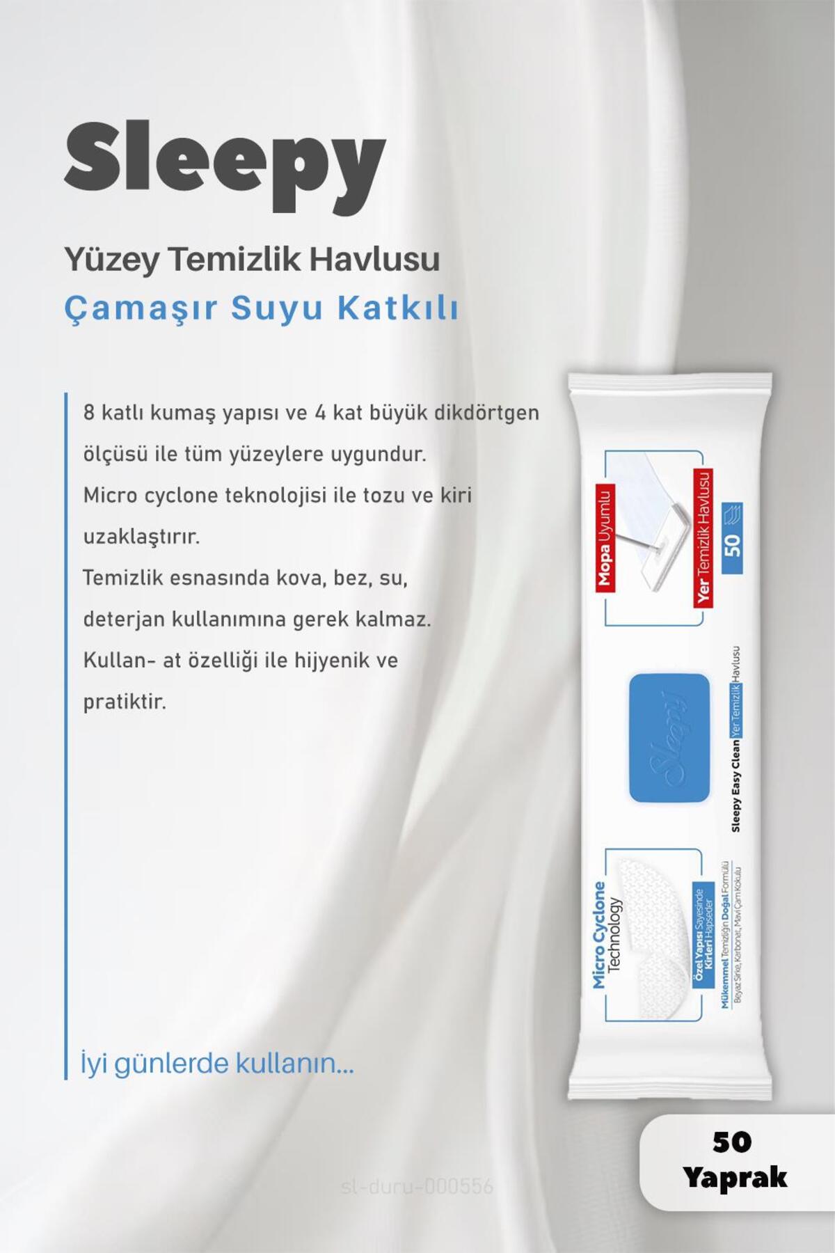 Yüzey Temizlik Havlu, Mopa Uyumlu 4 XL Havlular ve Pamuk