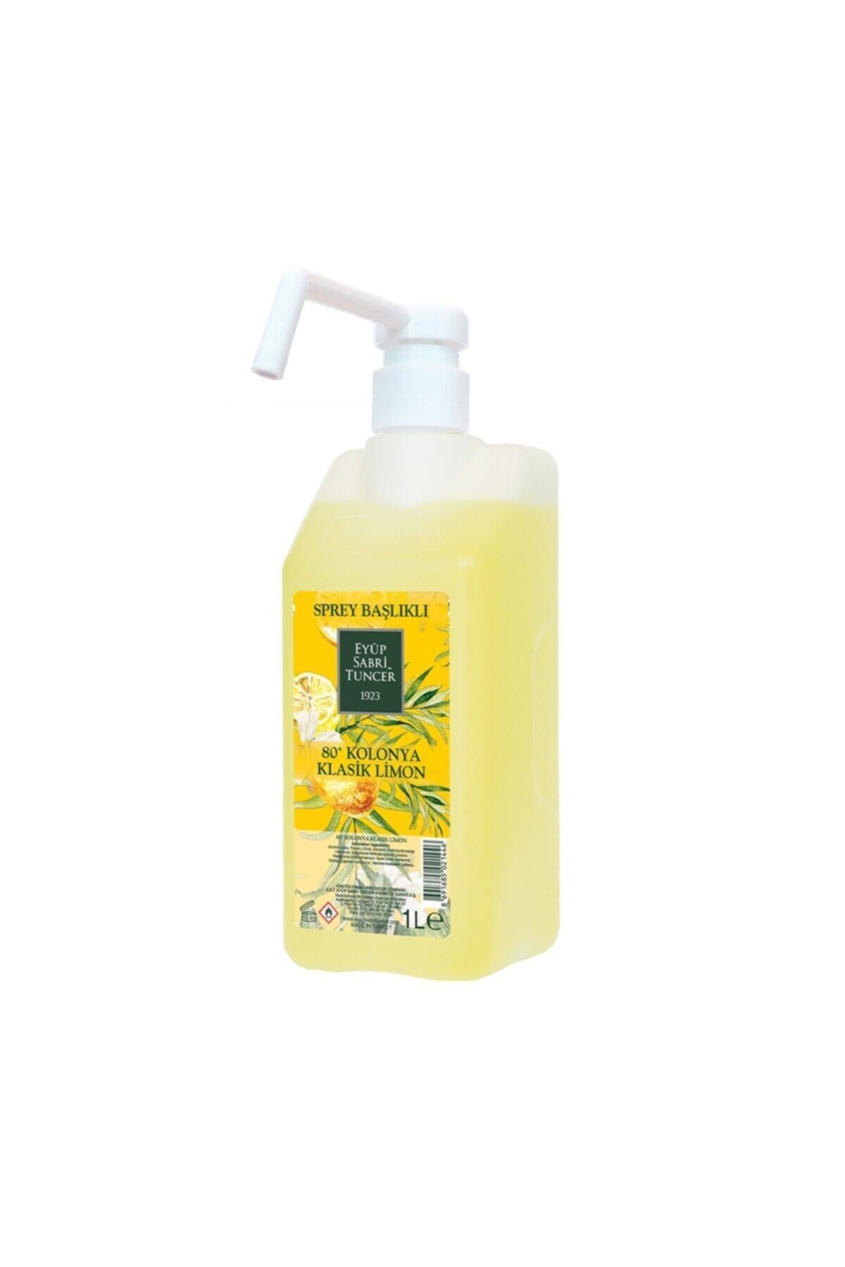 Klasik Limon Kolonyası Sprey Başlıklı 1 lt
