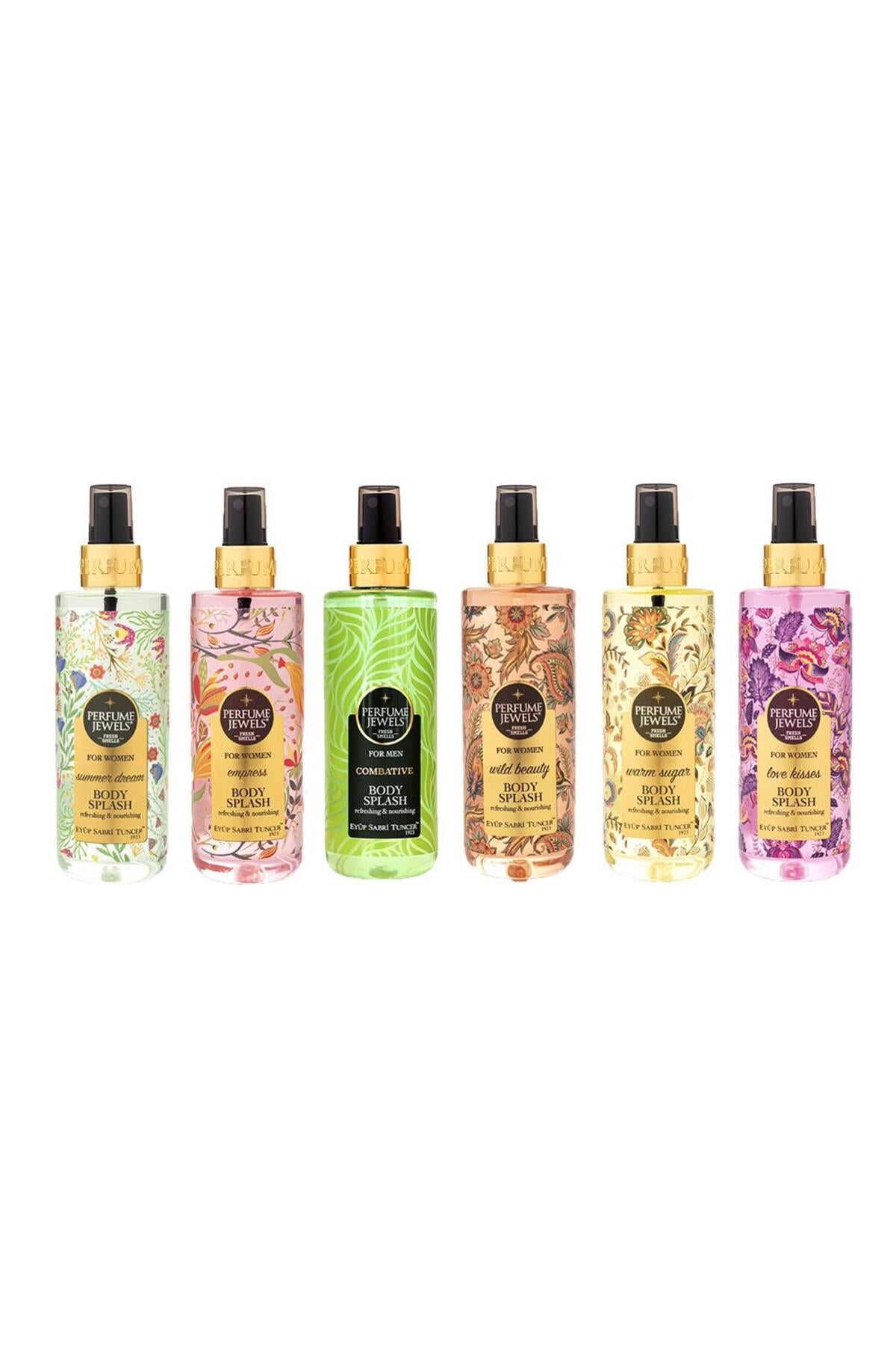 Silky Touch, Empress, Combative, Wild Beauty, Warm Sugar ve Love Kisses