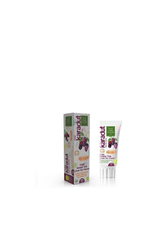 Doğal Karadut Özlü 60 Ml Çocuk Diş Macunu
