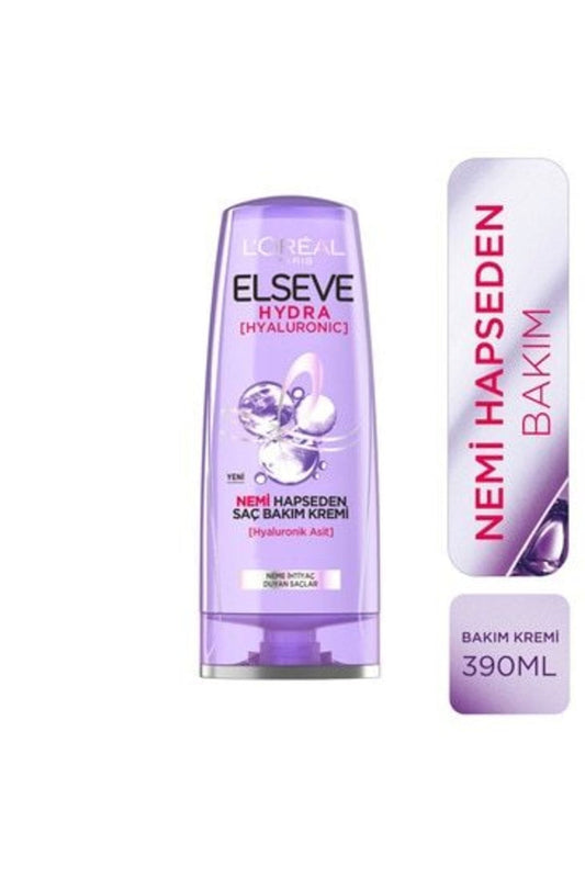 L'oréal Paris Hydra [hyaluronic] Nemi Hapseden Saç Bakım Kremi 390 Ml