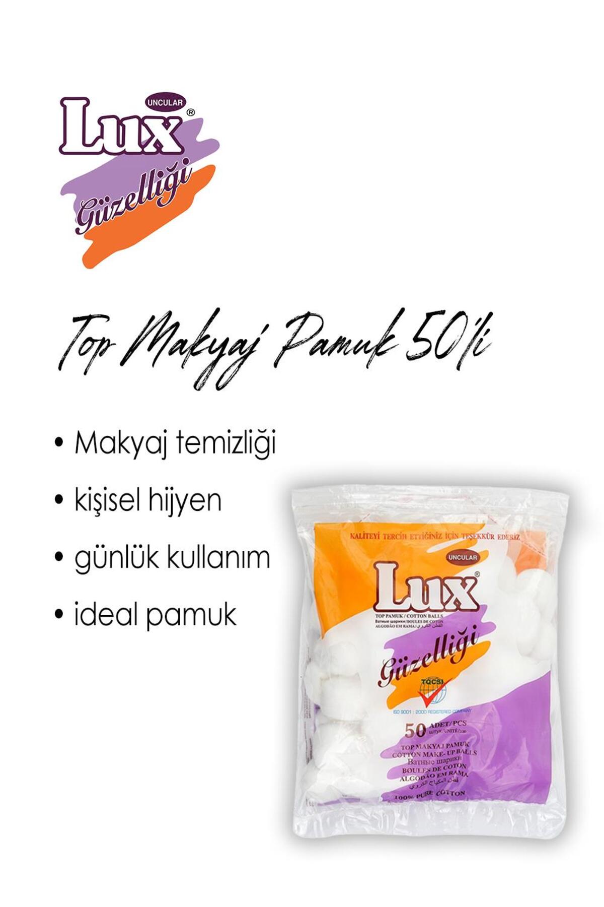 Top Makyaj Pamuğu 50'li 7 AL 6 ÖDE ve ROSIE