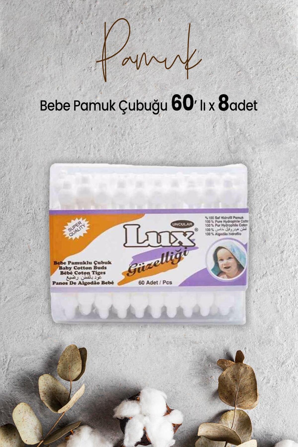 Bebe Pamuk Çubuğu 60' lı x 8 Adet