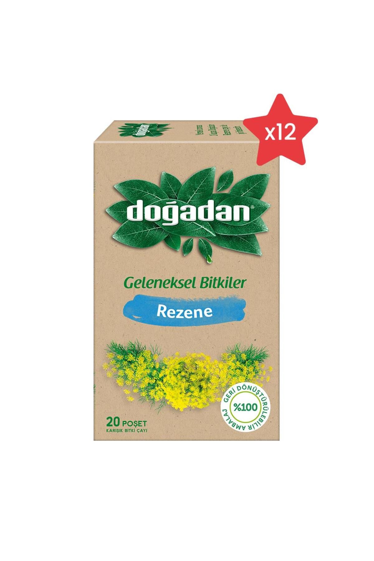 Rezene Bitki Çayı x 12