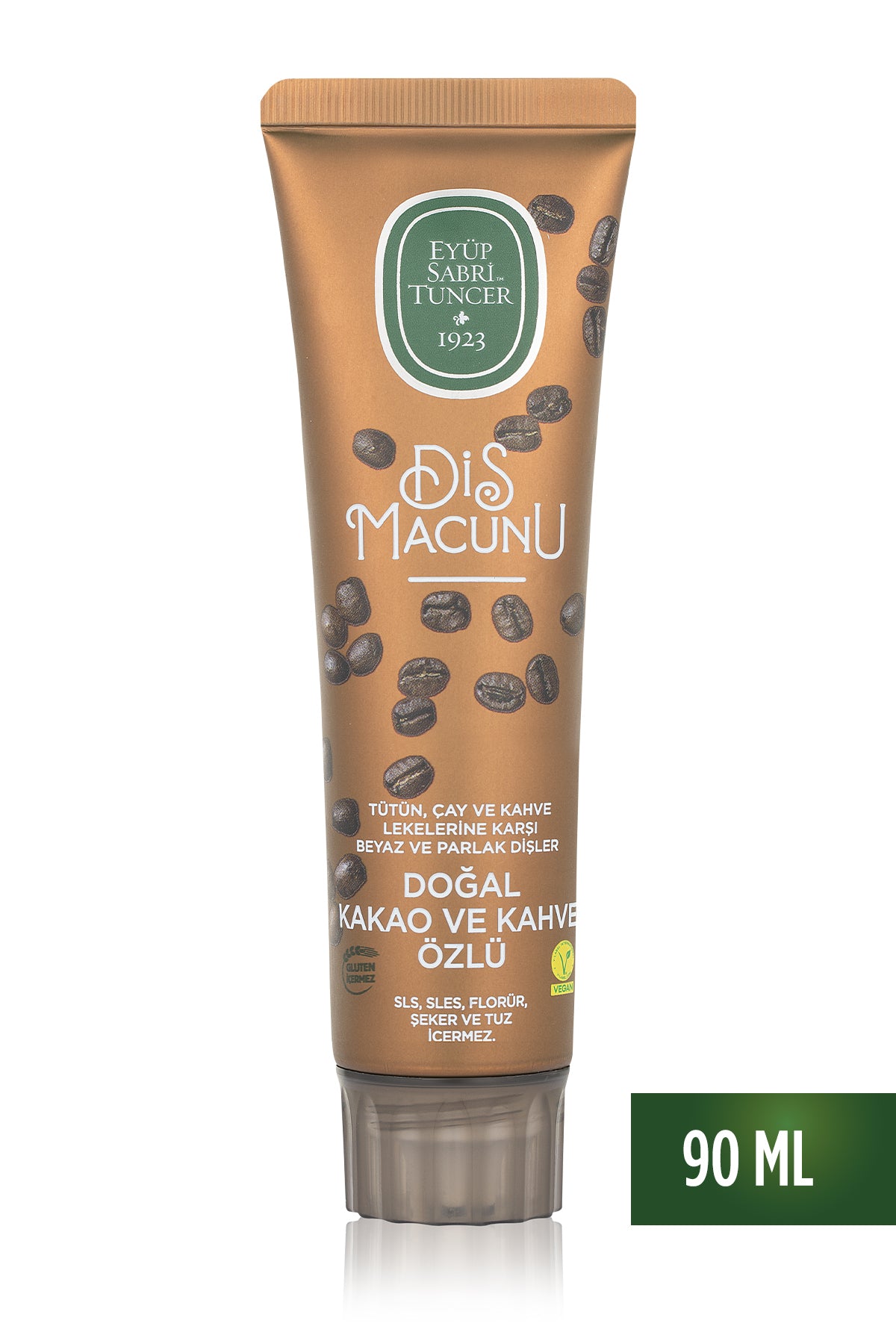 Doğal Kakao ve Kahve Özlü Diş Macunu 90 ml