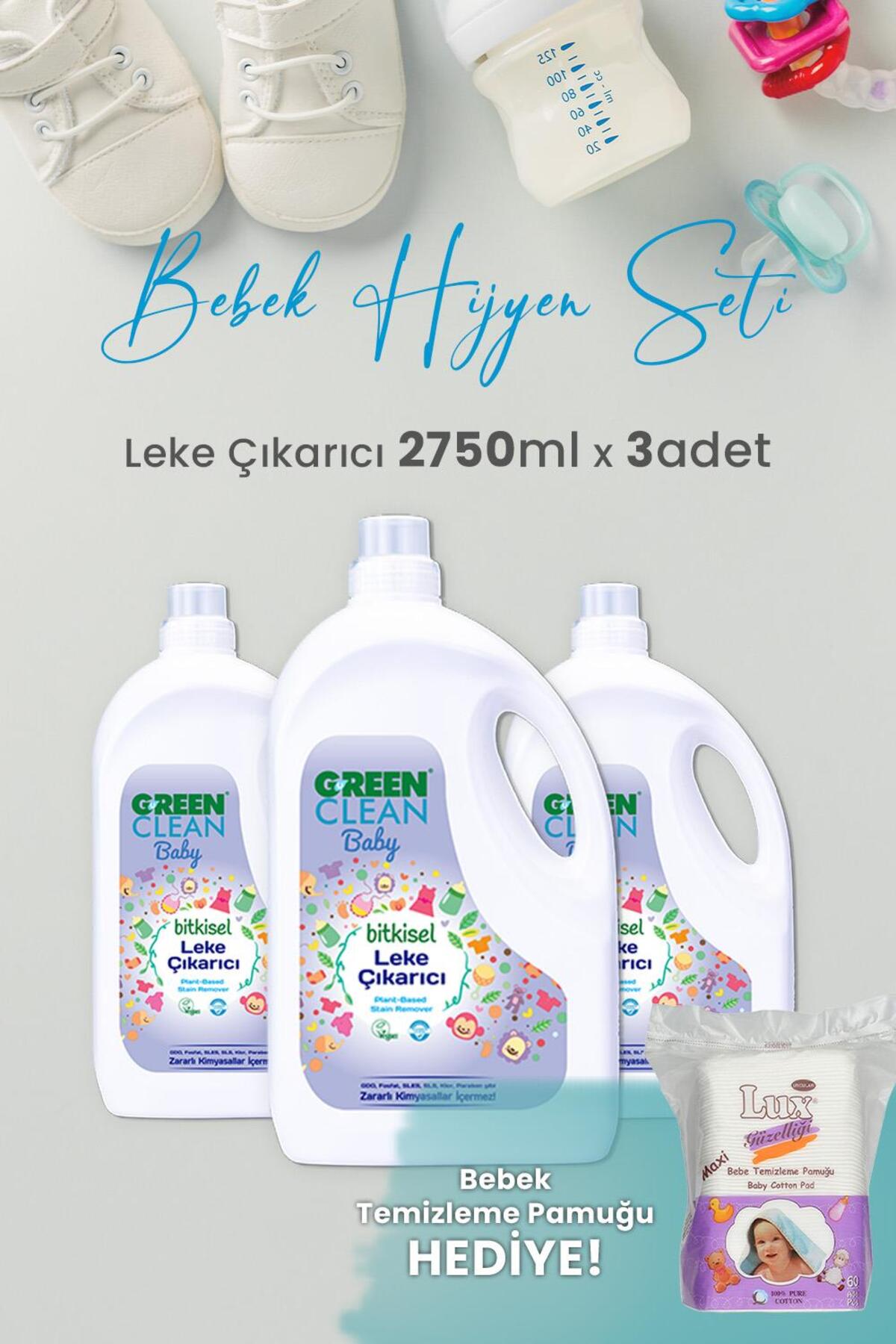 Baby Leke Çıkarıcı 2.75 L x 3 Adet ve Hediyeli