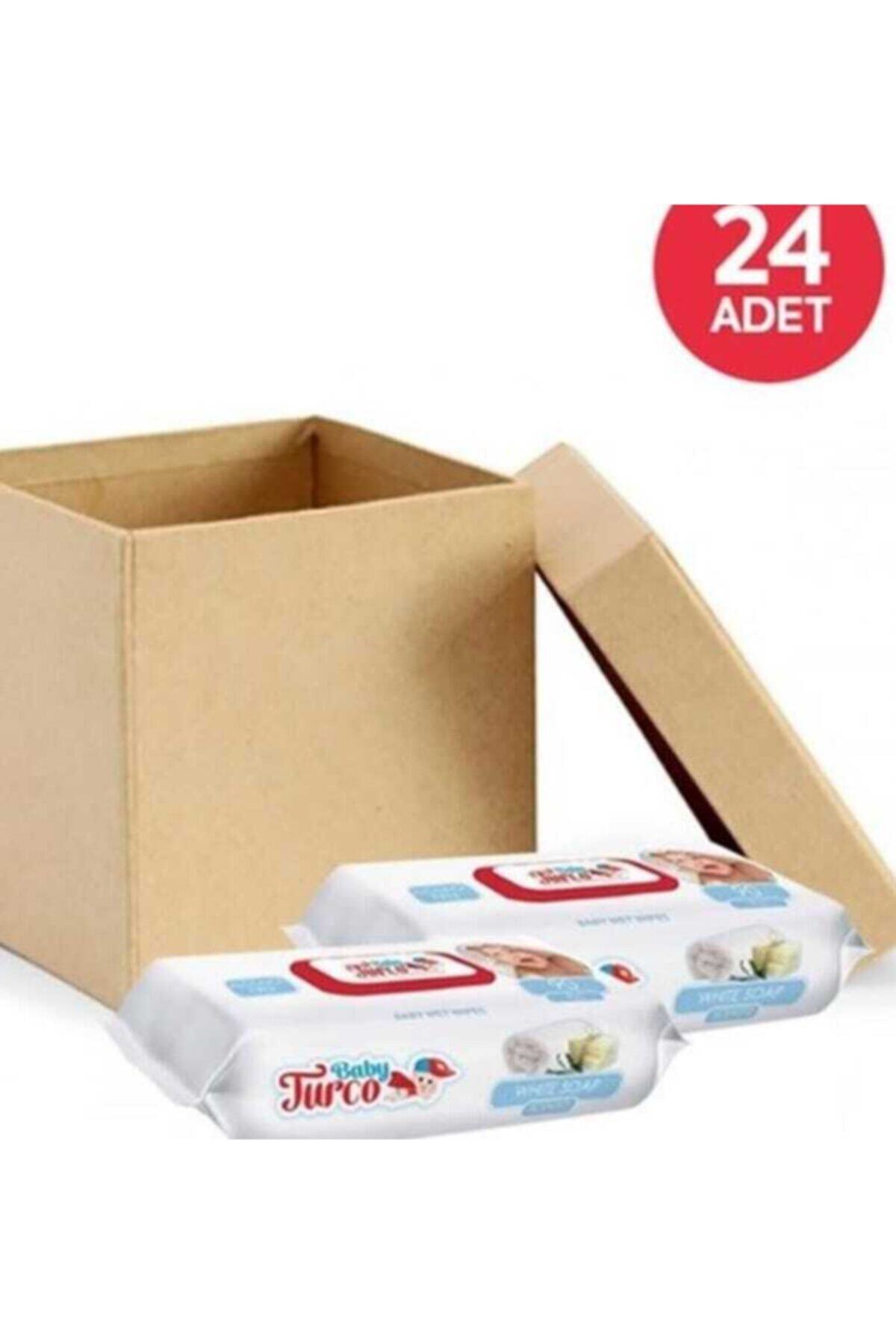 Beyaz Sabun Kokulu Islak Mendil 24 Adet 90x24