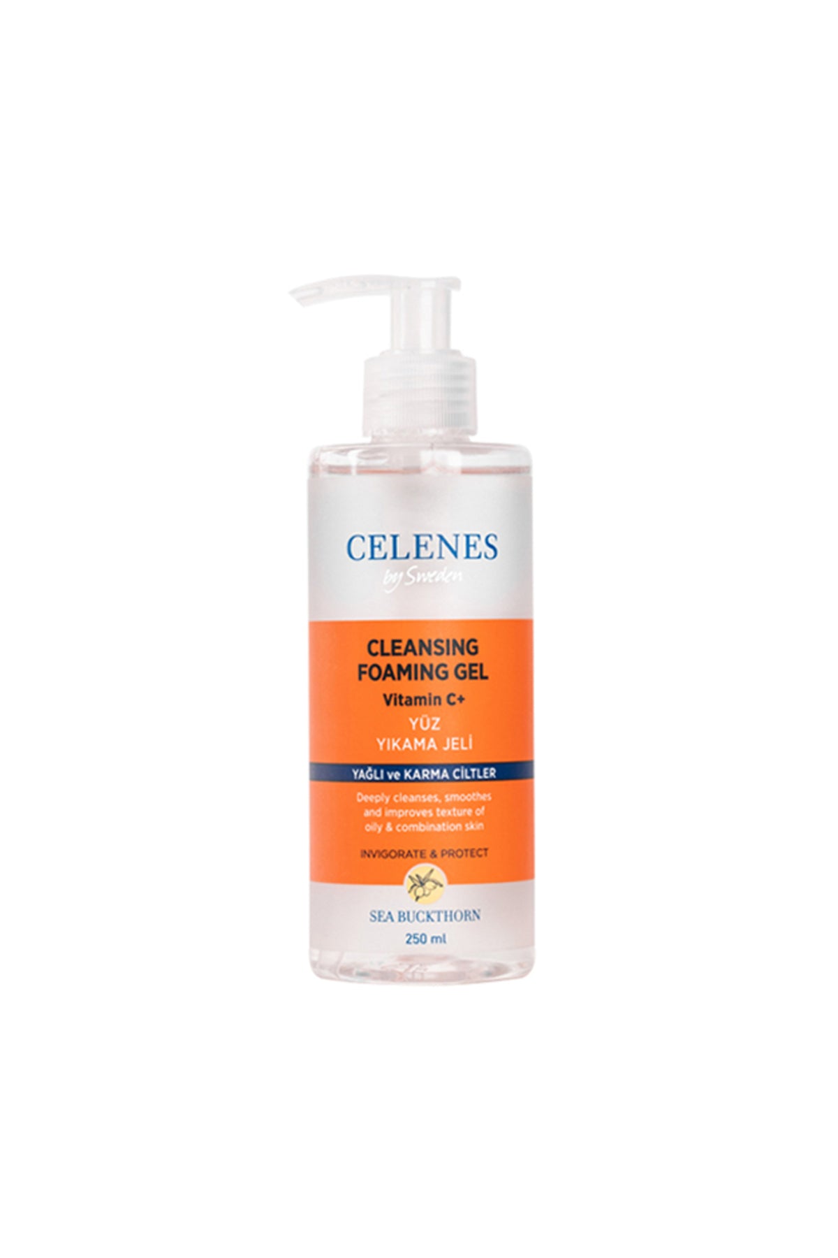 Sea Buckthorn Yüz Yıkama Jeli Yağlı ve Karma Ciltler 250 ml