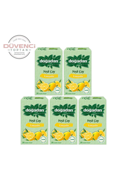 Yeşil Çay Limonlu 20'li x 5 Adet