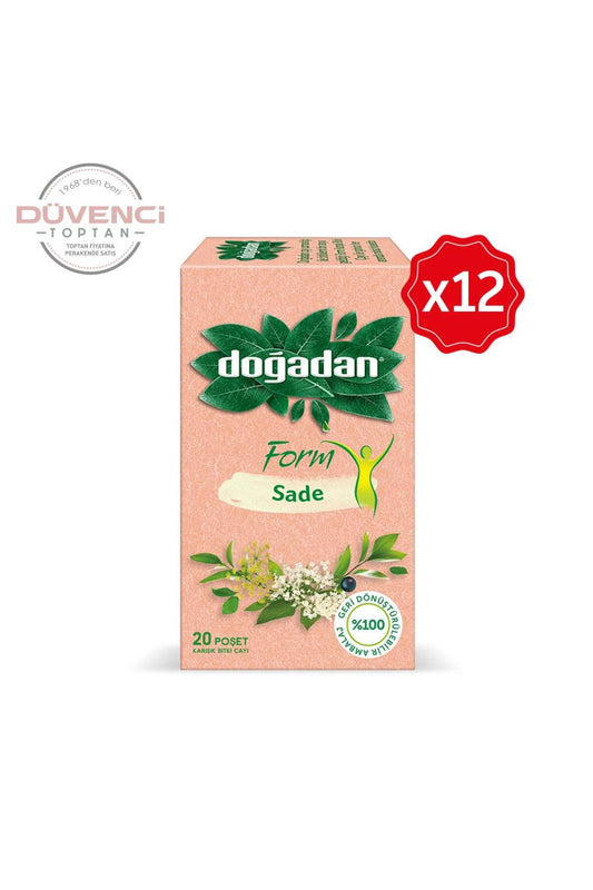 Form Kiraz Saplı Karışık Bitki Çayı 20'li X 12 Adet