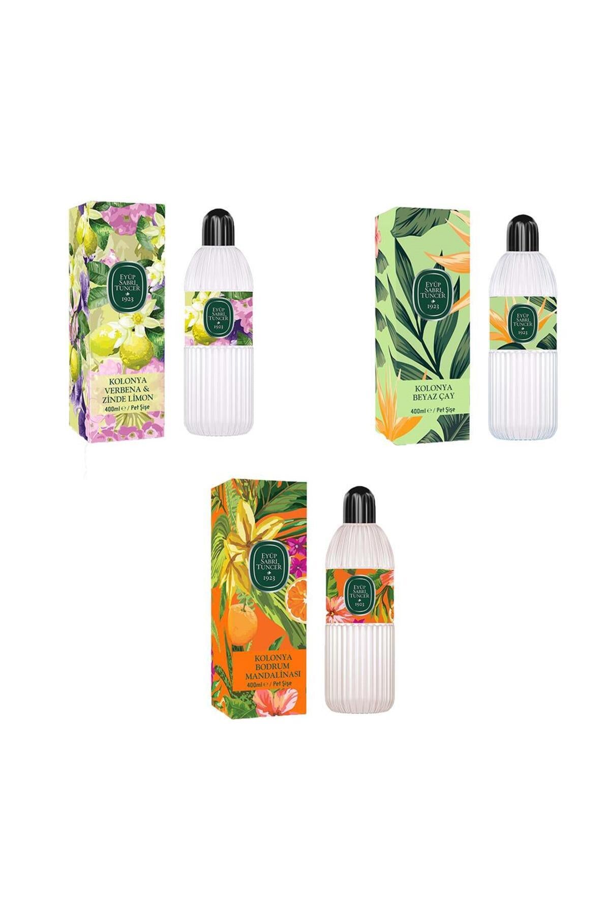 Kolonya Bodrum Mandalinası, Verbena & Zinde Limon ve Beyaz Çay