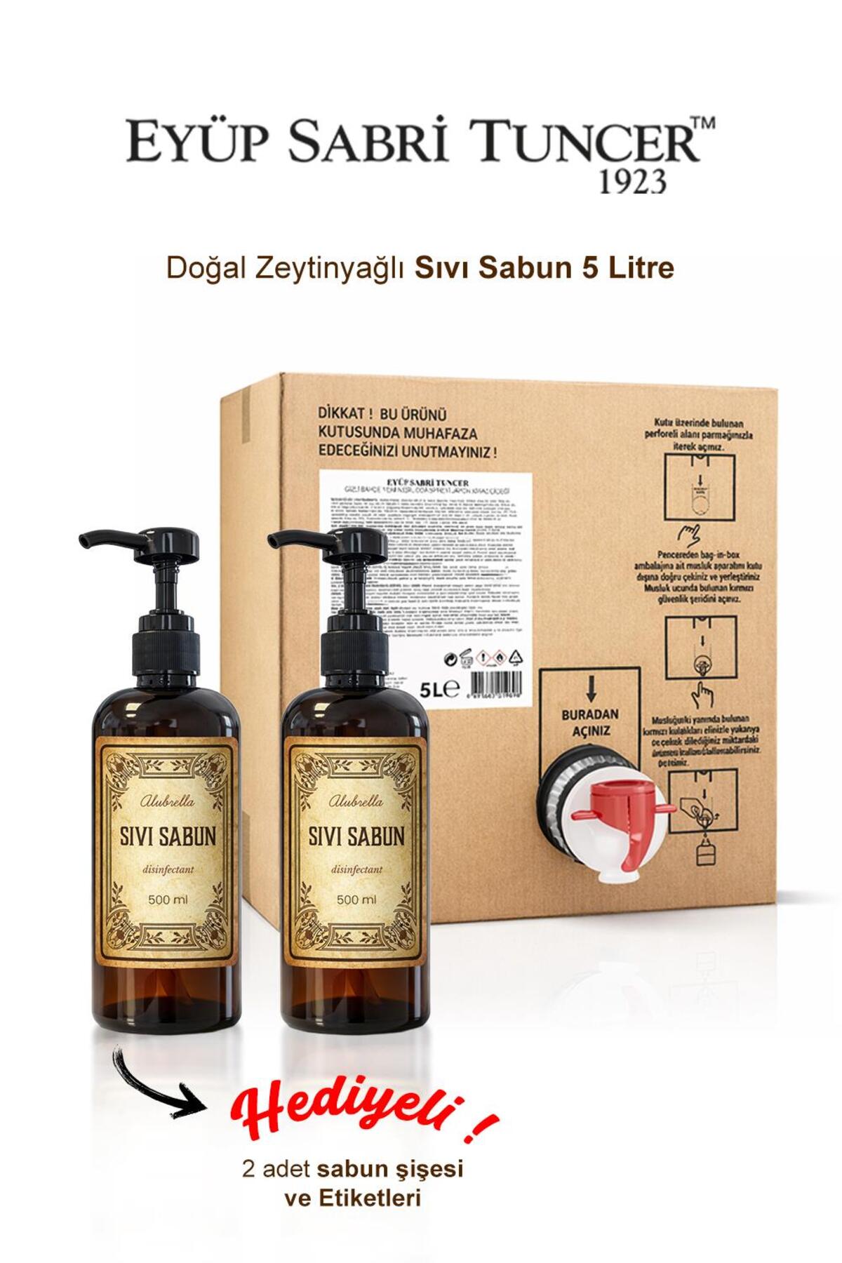 5 Litre Sıvı Sabun ve 2 Adet Yedek Şişe