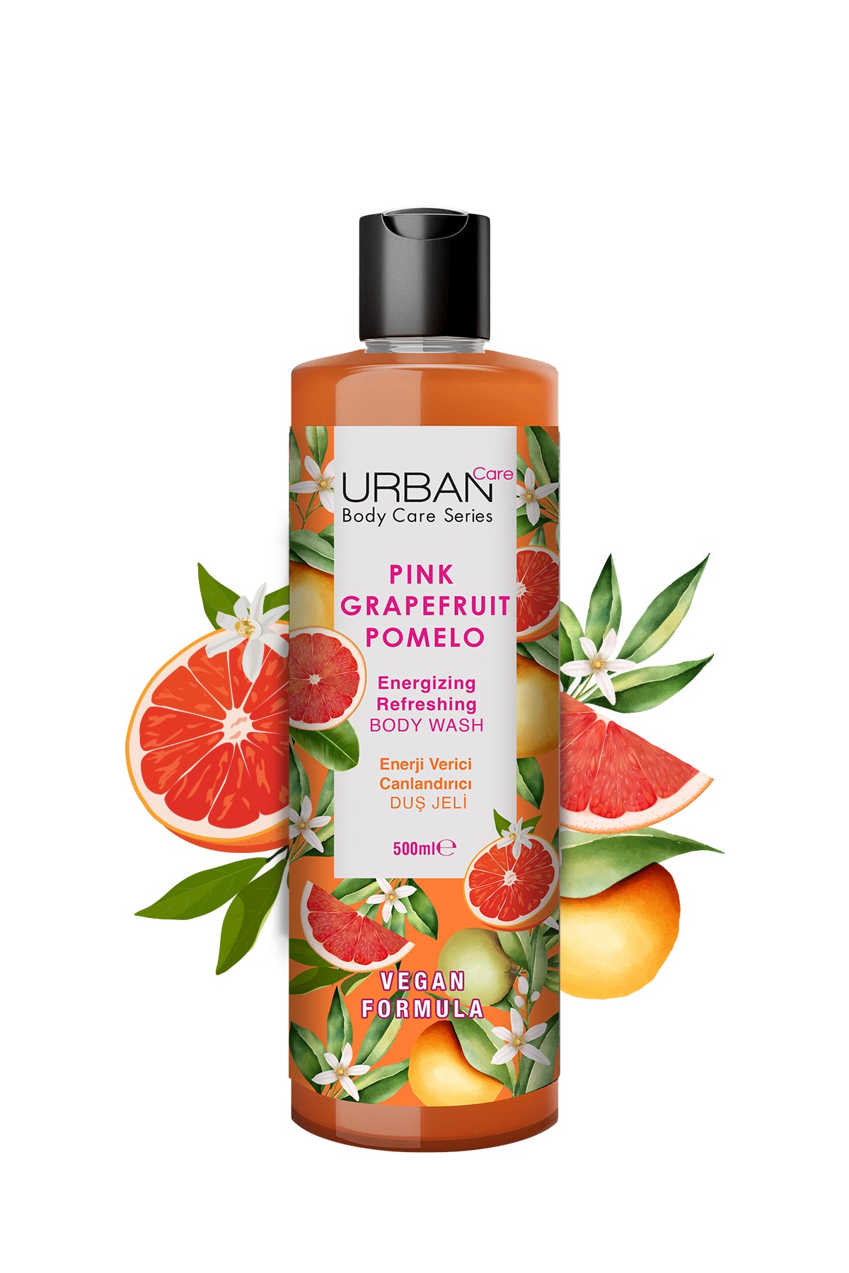 Pink Grapefruit & Pomelo Canlandırıcı Ve Nemlendirici Duş Jeli 500 ml