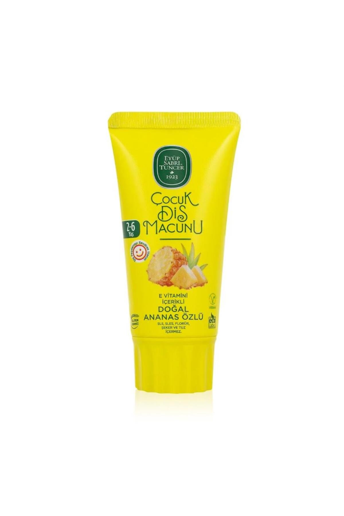 EST Muz ve Ananas Özlü Çocuk Diş Macunu 60 ml, Rosie Hediye