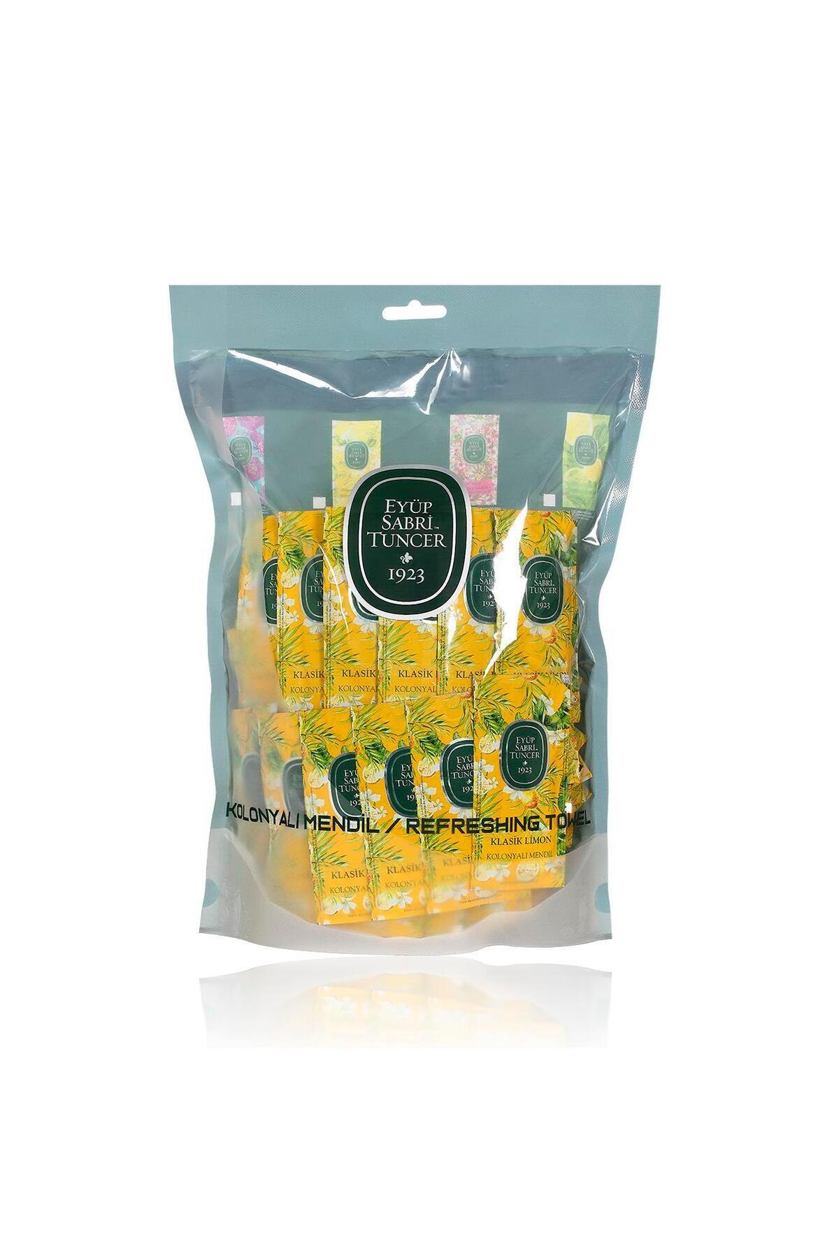 Klasik Limon Kolonyalı Mendil 150'li (KÜÇÜK BOY)
