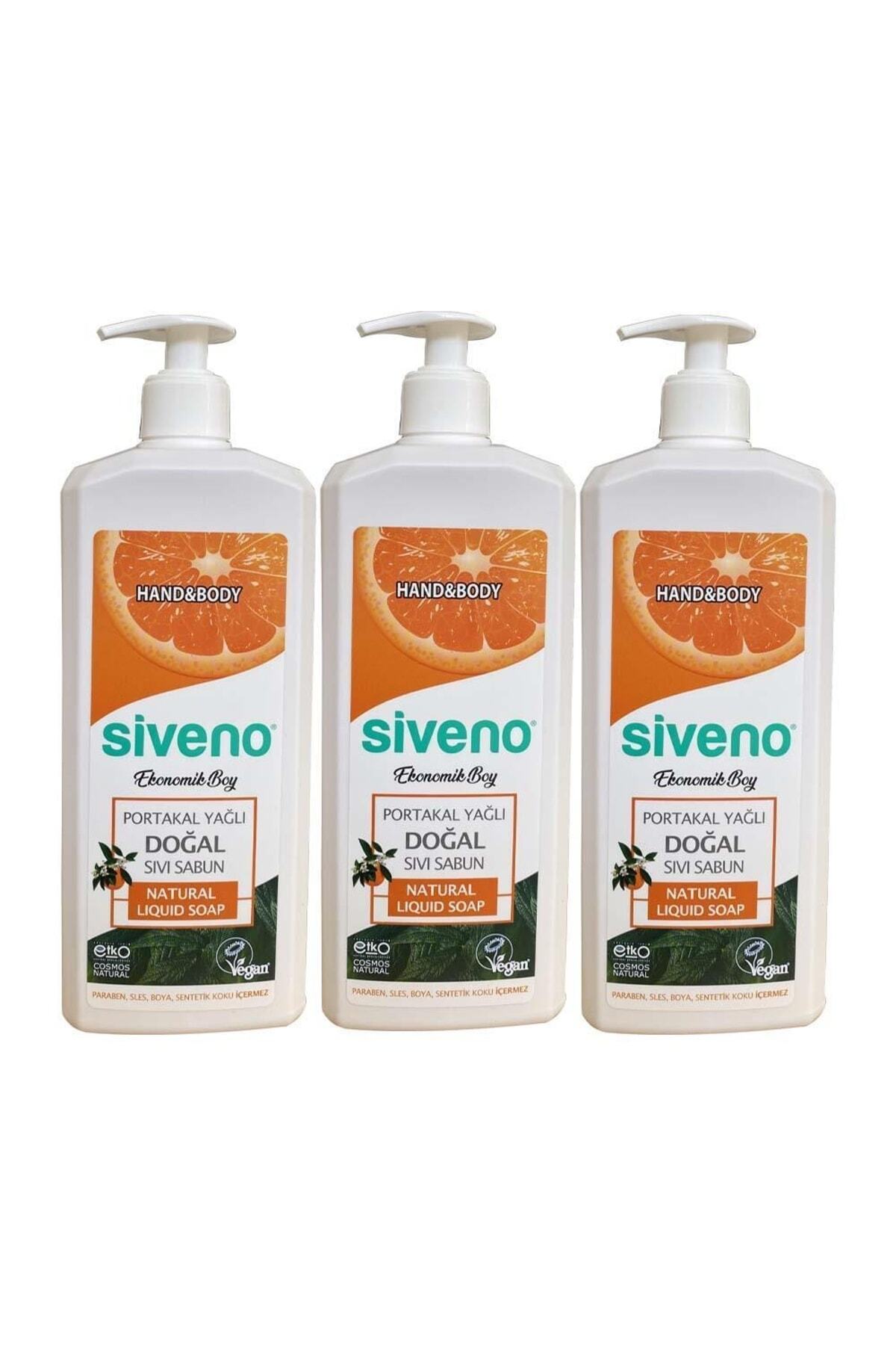 Portakal Yağlı Doğal Sıvı Sabun 1 Lt X 3