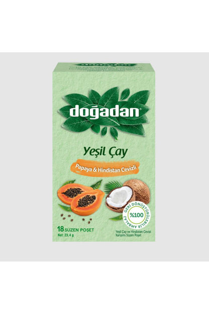 23 AL 20 ÖDE Yeşil Çay Papaya Hindistan Cevizli 18'li ve Rosie Pamuk