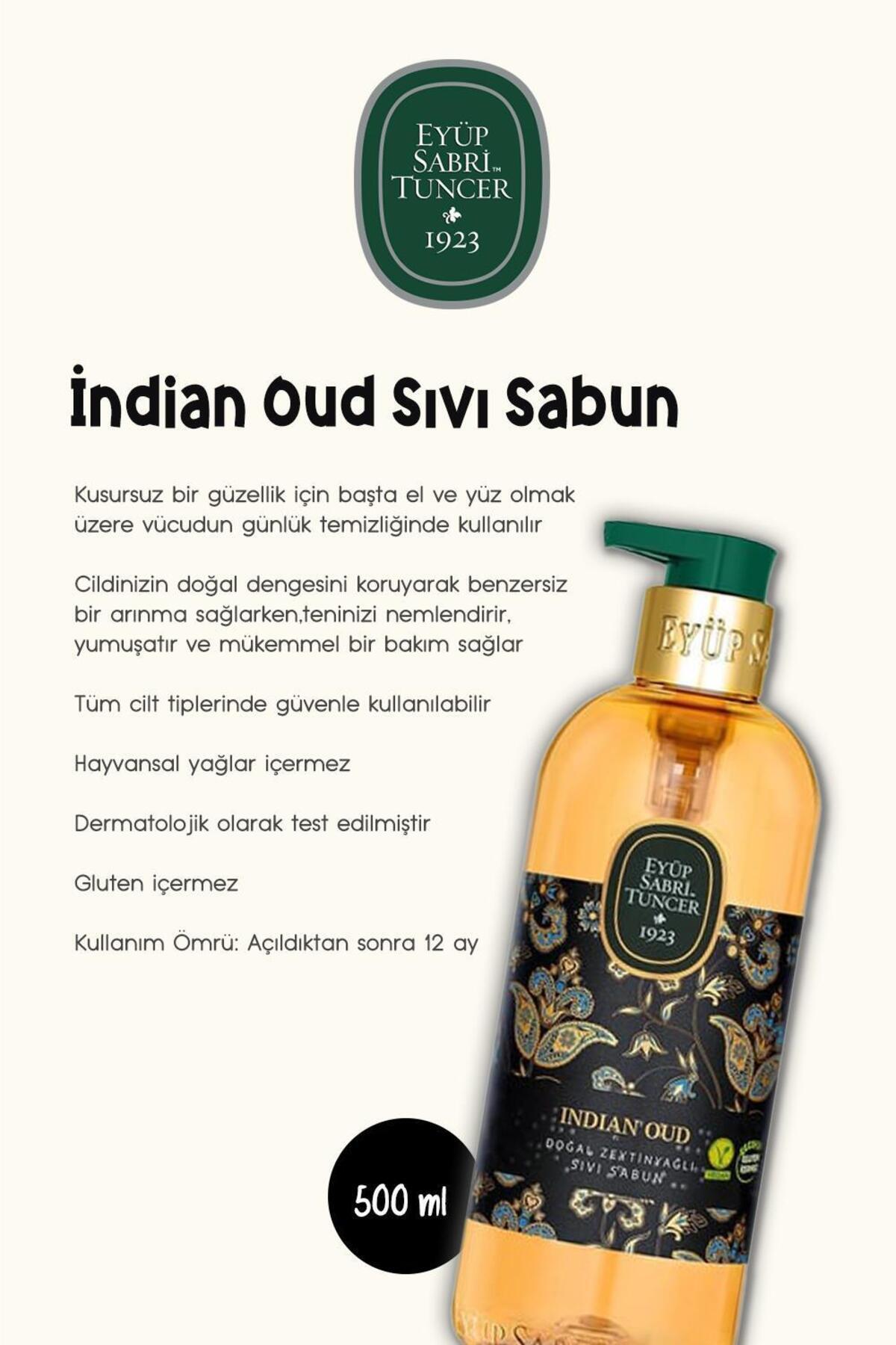 9 AL 7 ÖDE İndian Oud Sıvı Sabun 500 ML ve ROSIE Hediyeli