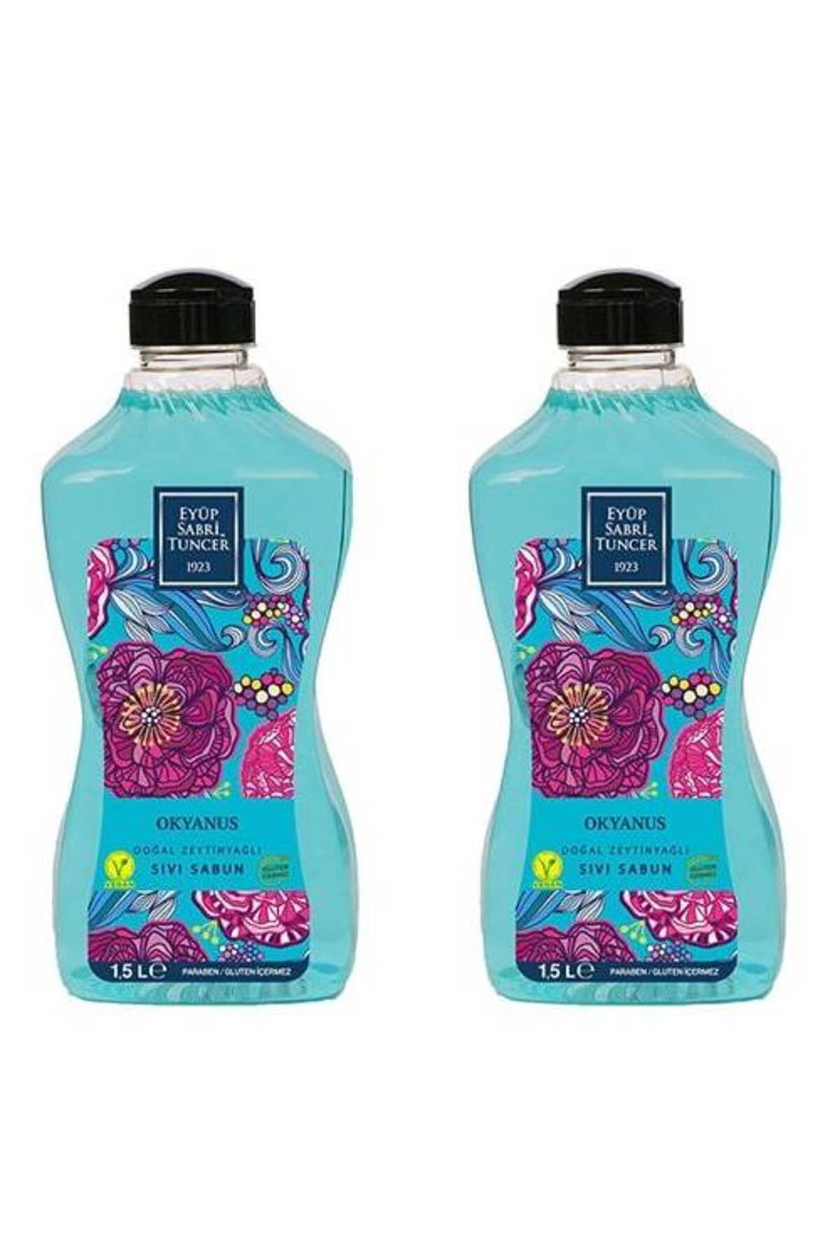 Zeytinyağlı Sıvı Sabun Okyanus 1500 ML x 2