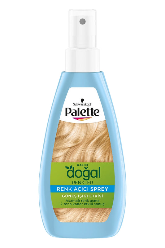 Schwarzkopf Palette Kalıcı Doğal Renkler Renk Açıcı Sprey Saç Boyası