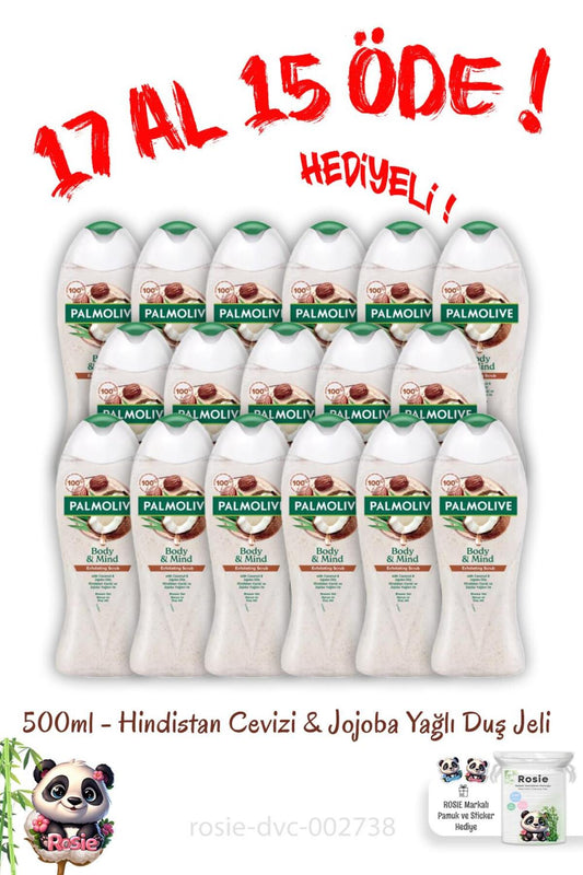 16 Al 14 Öde Body & Mind Hindistan Cevizi ve Jojoba Yağlı Duş Jeli 500 Ml ve Rosie