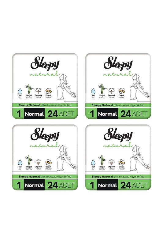 Natural Ultra Hassas Hijyenik Ped Normal 24 lü x 4 Paket