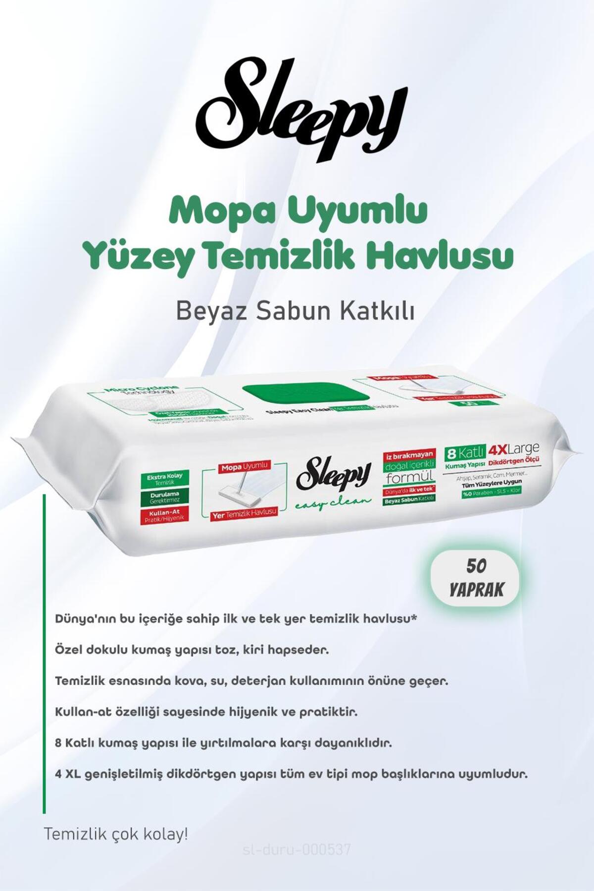 Yüzey Temizlik Havlusu 8 Katlı 4 X Large 300 Yaprak ve Pamuk
