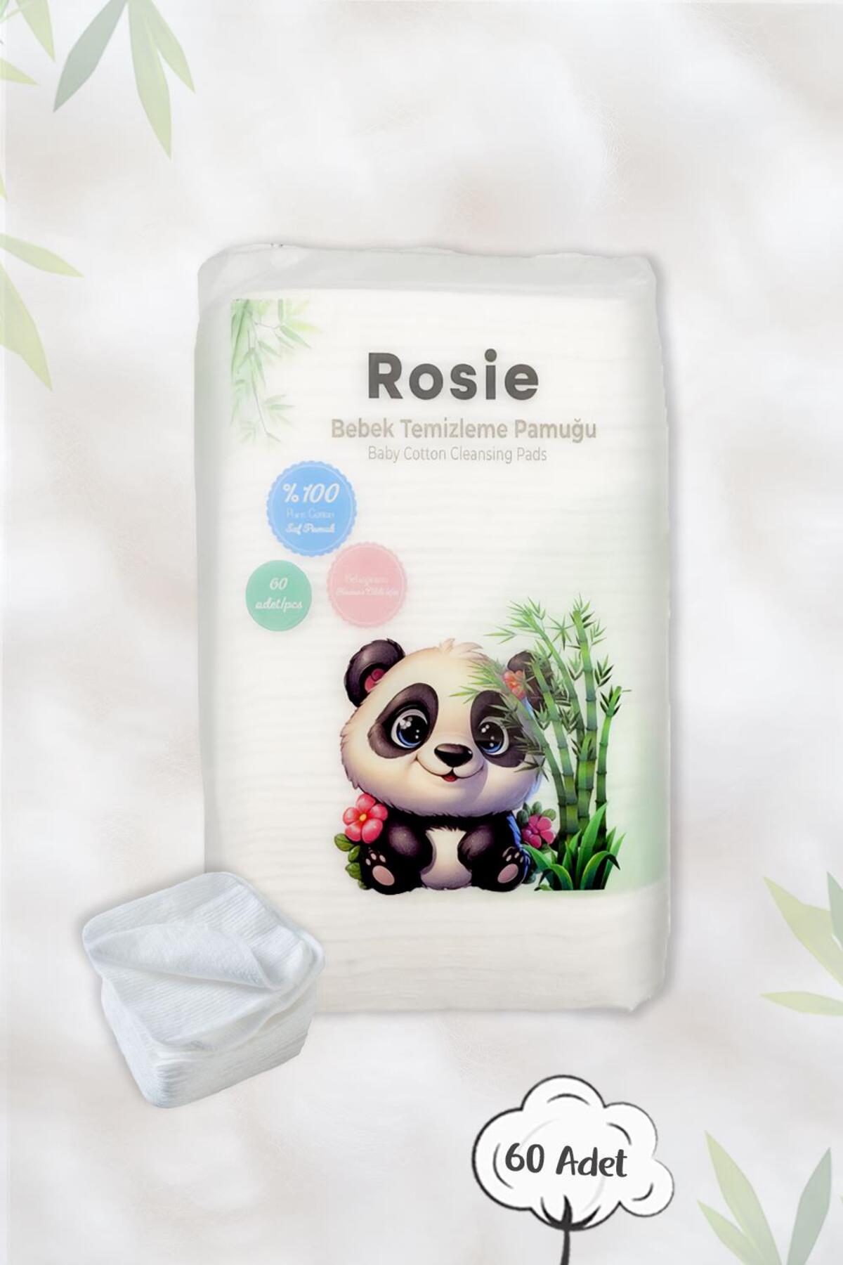 3'lü Eyüp Sabri Tuncer Gardenya Kolonyası Cam Şişe 400 ml ve ROSIE Pamuk 60'lı