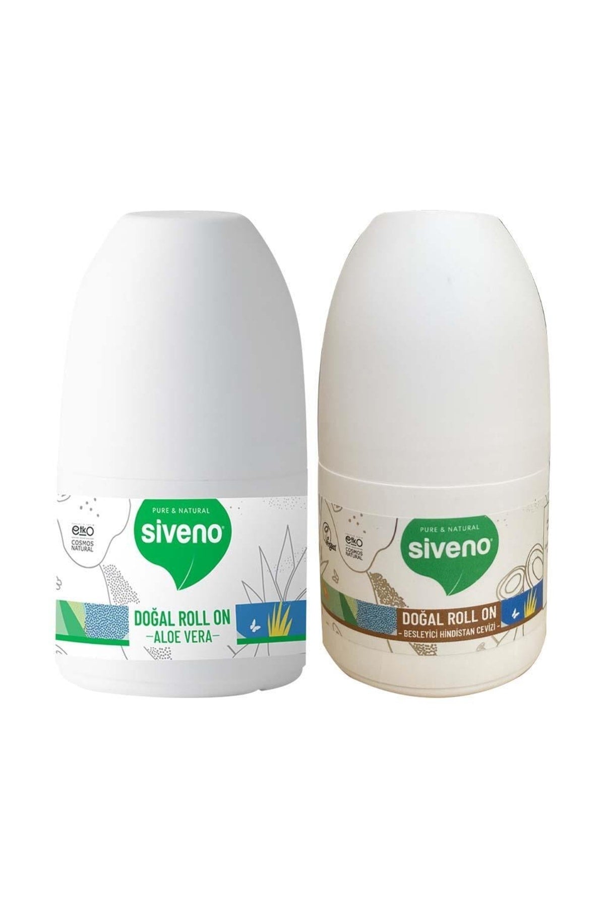 %100 Doğal Roll On Hindistan Cevizi ve Aloe Vera 50 ml