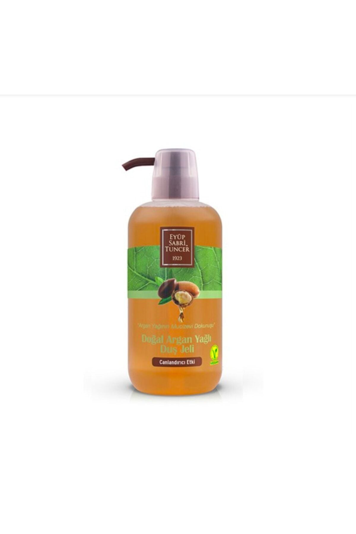 Doğal Argan Yağlı Duş Jeli Pet Şişe 600 Ml
