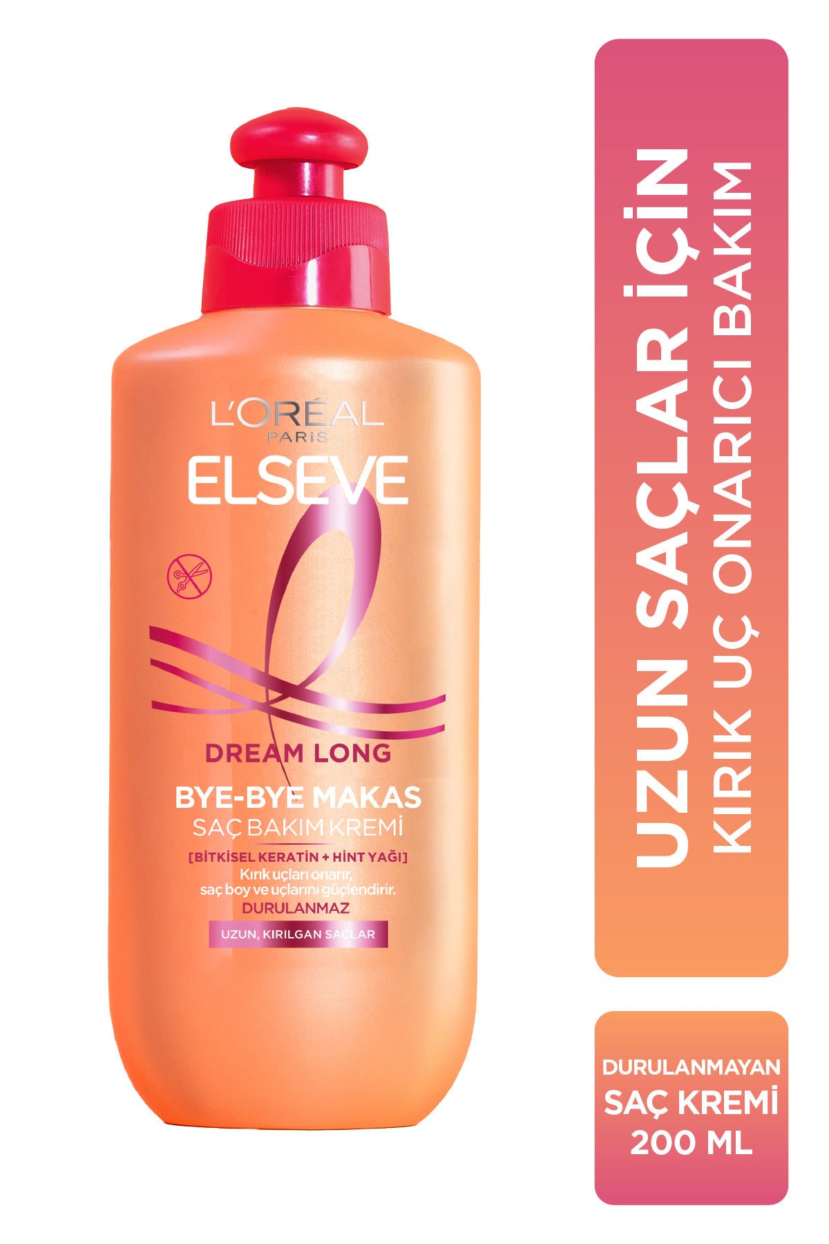 Saç Bakım Kremi Dream Long & Byebye Makas 200Ml
