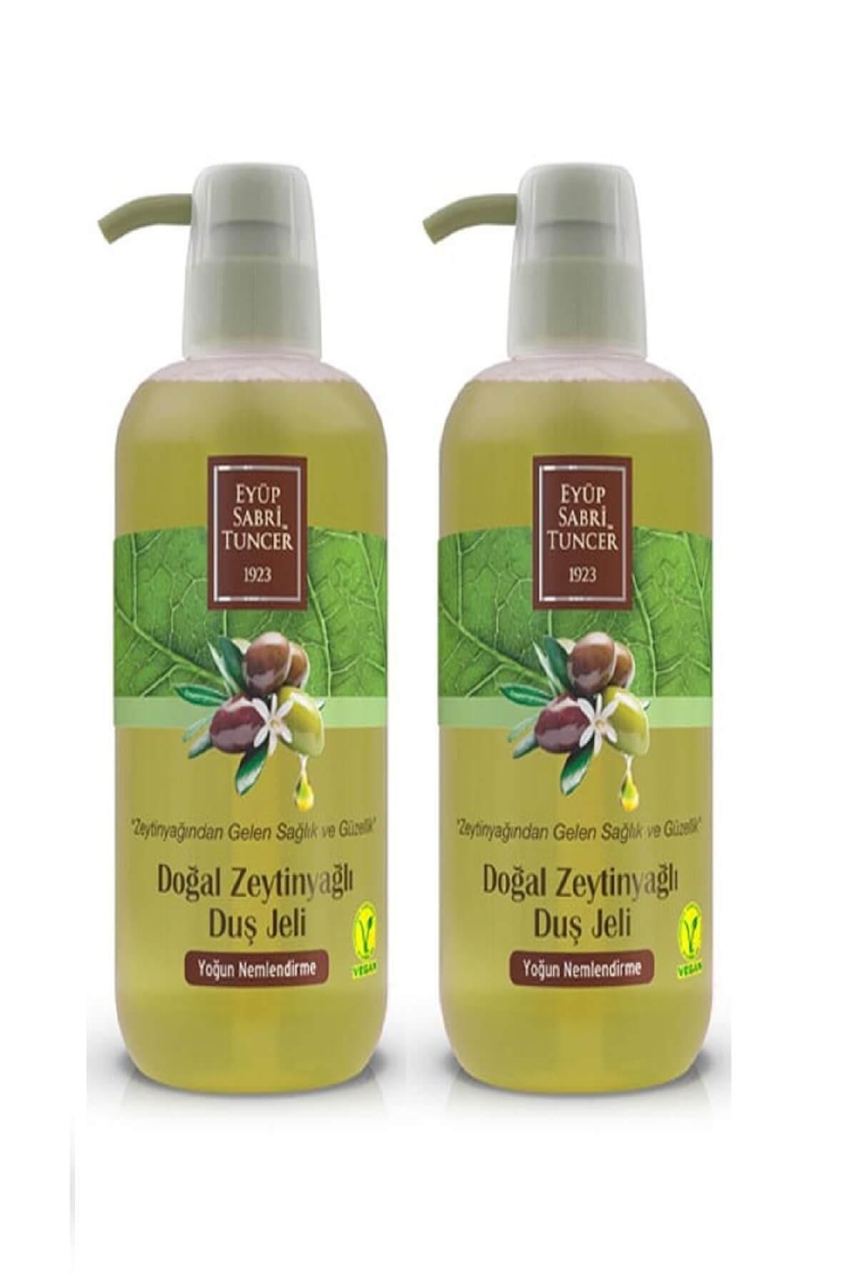 Doğal Zeytinyağlı Duş Jeli 600 ml X 2 Adet