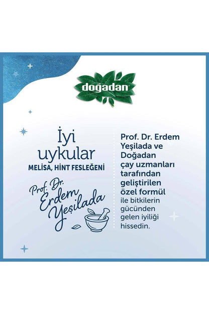 Iyi Uykular Çayı Melisa Hint Fesleğeni Bardak Poşet 18'li X3 Adet