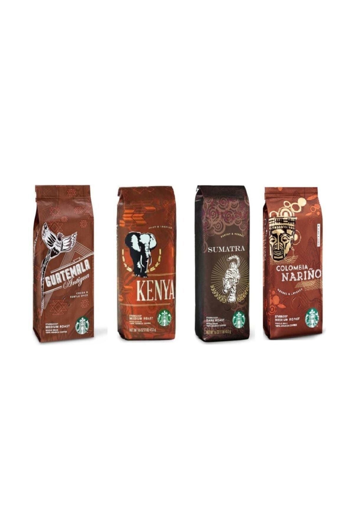 Deneme Paketi Çekirdek Kahve 4x250 Gr