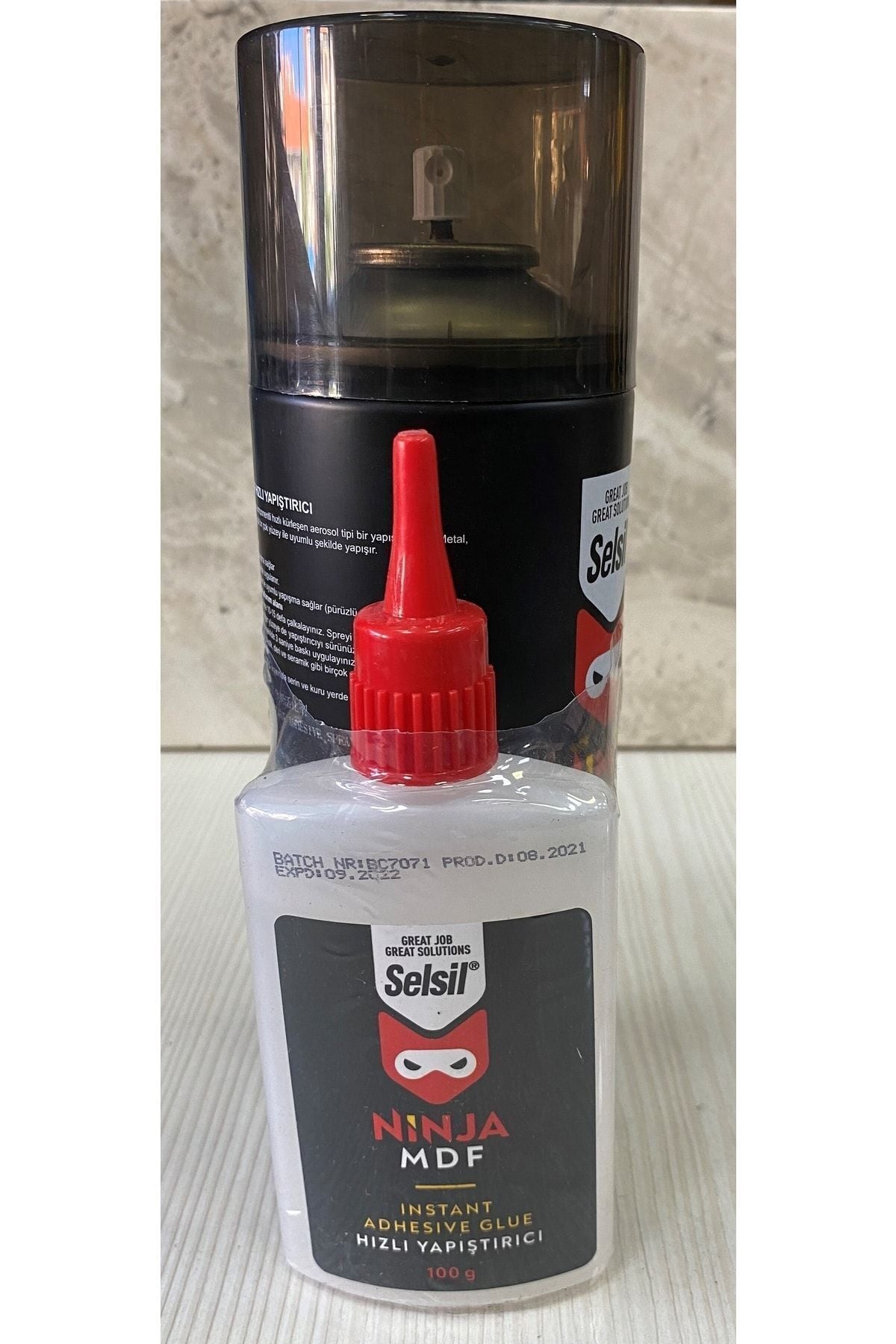 Ninja Büyük Boy Hızlı Yapıştırıcı Kit 400ml, 100gr