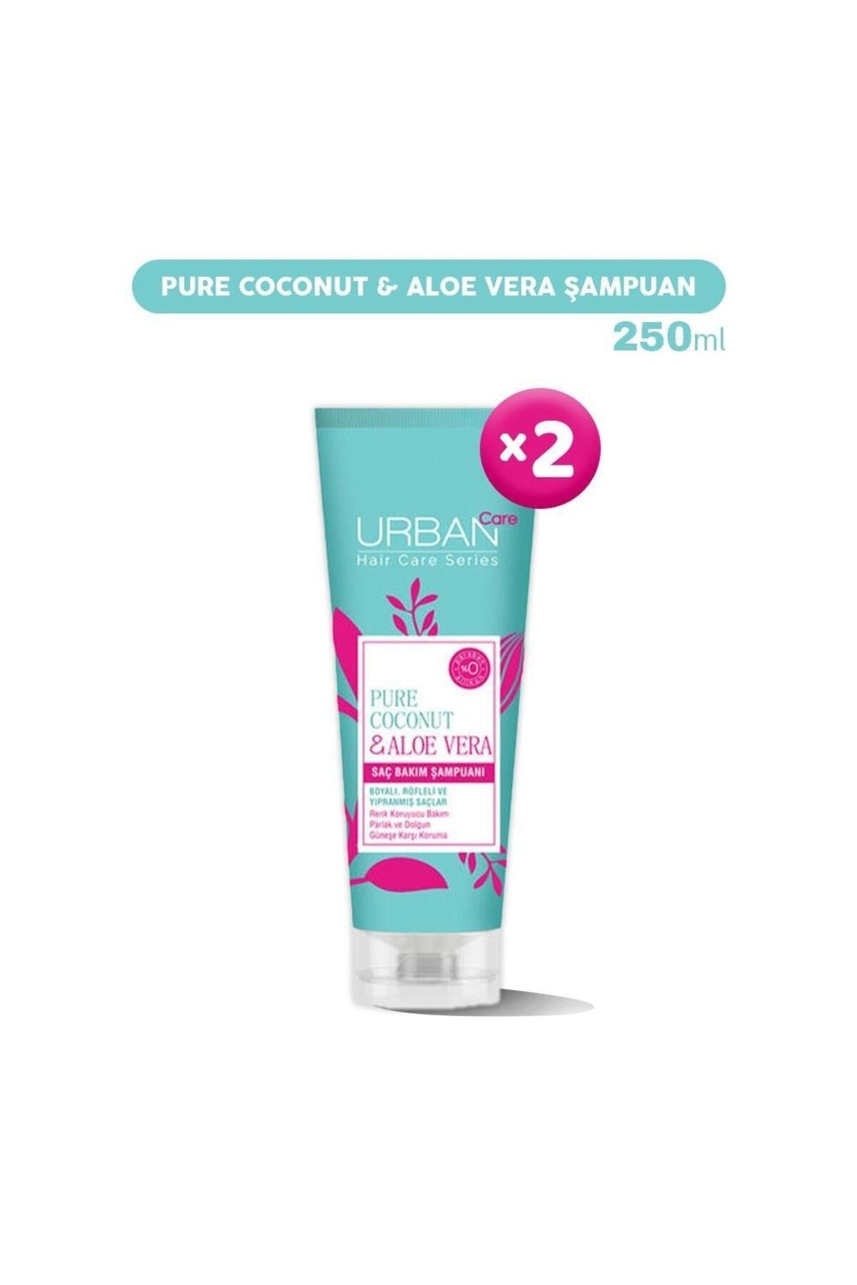 Pure Coconut & Aloe Vera Şampuan 250 Ml X 2